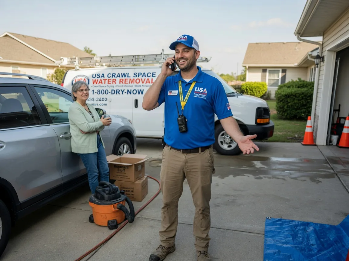 Crawl Space Water Removal Senatobia, MS FAQs
